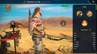 Raid Shadow Legends Hero Showcase Pit Outrider  lv 60