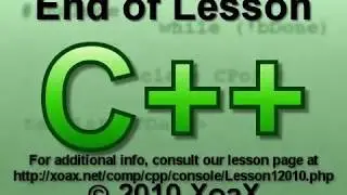 C plus plus Console Lesson 1   Creating a Console Application 2010
