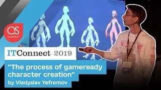 "The process of gameready character creation" by Vladislav Yefremov