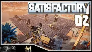 Satisfactory Rocky Desert Map - Episode 2 - Basic Automation