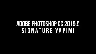 [Speed] How to make signature (CC 2015.5)