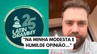 BRUNO FAGLIONI OPINA SOBRE ARTISTAS CATÓLICOS NÃO VENCEREM O GRAMMY LATINO//#rosadesaron