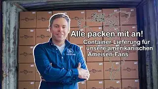 Container shipment for the American continent
