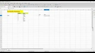 LibreOffice calc spreadsheet tutorial Index Formula in hindi