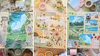 ASMR Aesthetic Scrapbooking Compilation #10 | Nanosken
