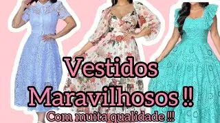 Moda feminina, vestidos maravilhoso🩷