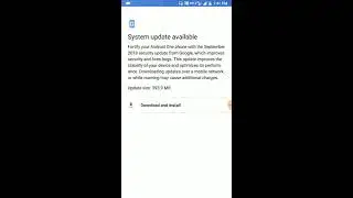 Mi A1 September Security Update