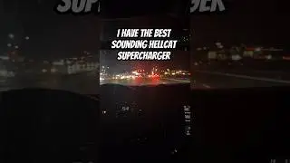 My hellcat downshifts are crazy load 🐈‍⬛