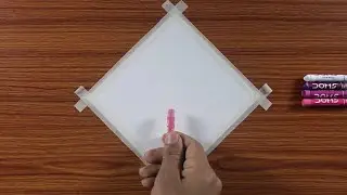 Beautiful Riverside Scenery / Drawing with Oil Pastels for Beginners / Step by Step