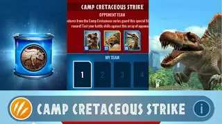 CAMP CRETACEOUS STRIKE DEFEATED - JURASSIC WORLD ALIVE - NEW EVENT