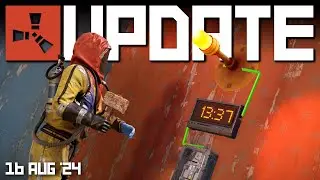Wallpaper, Digital clock, Blowpipe? First look at new maps! | Rust Update 16th August 2024