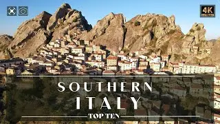 Southern Italy | TOP TEN | Puglia | Matera | Aerial Video | 4K