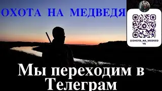 Охота на медведя - теперь и в Телеграм.