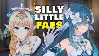 SILLY LITTLE FAES - Genshin 7.1 Drip Marketing (Vesna and Vodyanitsa)