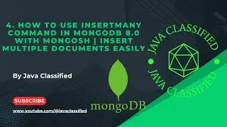 4. How to Use insertMany Command in MongoDB 8.0 with mongosh | Insert Multiple Documents Easily