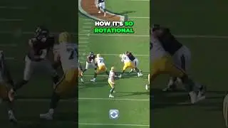 Jordan Love showing off his rotational force  