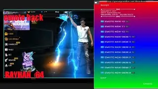 emote hack || free fire and free fire max ||  by @RAYHAN_64