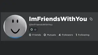 He's friends with me.. I think