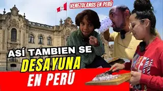 Rico DESAYUNO y FACIL DE HACER, Venezolanos en Perú