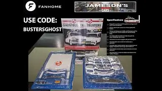1:8 Diecast Ghostbusters Ecto-1 Introduction Build by Fanhome #partworks #diecast #model #Cadillac