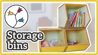 DIY WOODEN CRATE SHELVES