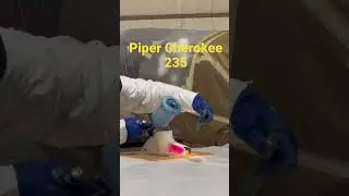 Piper Cherokee Touch up painting - 