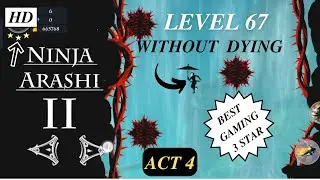 Ninja Arashi 2 | Act 4 | Level 67 | Without Dying
