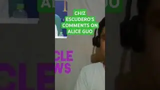 CHIZ ESCUDERO'S STAND ON ALICE GUO🤔🤔🤔