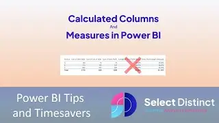 Calculated Columns and Measures in Power BI