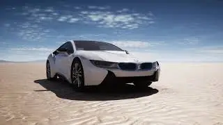 Unreal Engine BMW i8 Render