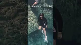 FREE DIVING IS MORE FUN IN THE PHILIPPINES  OUCH! 😂😂😂 #shorts #philippines #freediving
