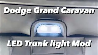 2011-2020 Dodge Grand Caravan LED Trunk/Lift gate light mod.