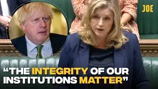Tory Leader of the House confirms she will vote against Boris Johnson in Partygate report debate