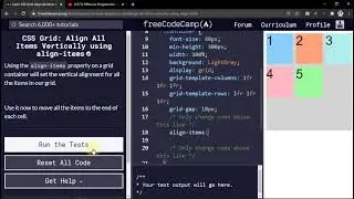 CSS Grid: Align an Item Vertically using align-self