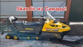 Купили и привезли на ревизию старый Skandic 600 2002 г  два владельца пробег 6.500 Осторожно мат !