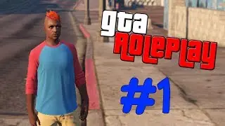 ПЕРВАЯ РАБОТА! ГАНГСТА-КУРЬЕР! ( GTA 5 ROLE PLAY )