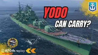 The Unstoppable Yodo: Dominate the Battles with Cruiser Yodo World of Warships #gaming