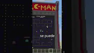 PAC MAN EN MINECRAFT #shorts