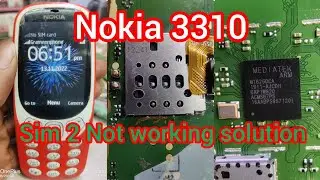 Nokia 3310 Sim 2 Not working solution || Nokia TA 1030 sim 2 not supported solution || SIM  2 ways.
