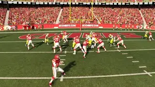Madden NFL 25 PS5 4K Packers vs Chiefs 1st Qrt