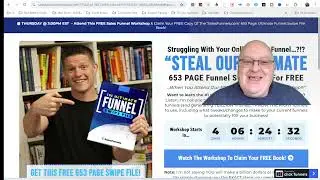 Russell Brunson Sales Funnel example Free Workshop Swipe File to Skyrocket Your Online Sales