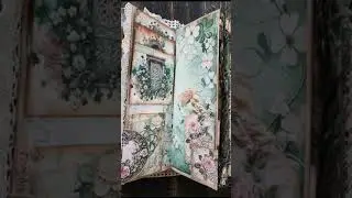 celtic junk journal, tall skinny