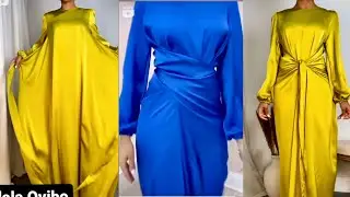 DIY Stylish trendy Wrap dress tutorial / one dress in different styles