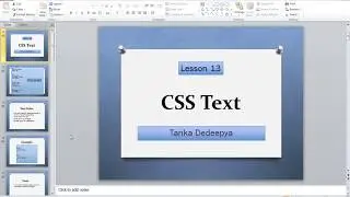 Css text-color in notepad lesson:13  (part-3 )