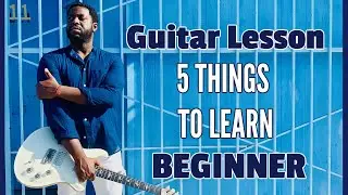 [R&B Guitar] Top 5 Tips for Beginner R&B Guitar Players