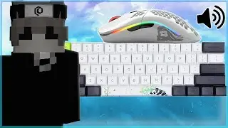 (NEW RENDERS) Keyboard + Mouse Sounds ASMR | Hypixel Bedwars