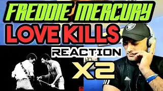 (2 in 1) Freddie Mercury - Love Kills (Official Lyric Video & Video).