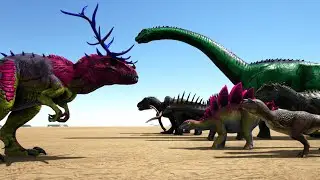 Cornusaurus vs Ark Dinos | Ark Battle