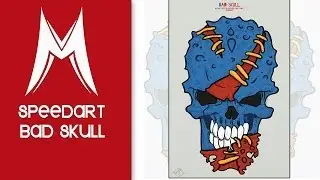 SpeedArt: Bad Skull (Illustration) DefiantArts reponse