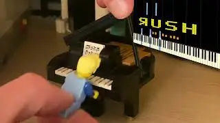 Lego Man plays Rush E